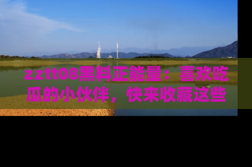 zztt08黑料正能量:喜欢吃瓜的小伙伴,快来收藏这些优质资源!