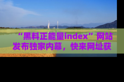 “黑料正能量index”网站发布独家内幕，快来网址获取精彩内容吧！