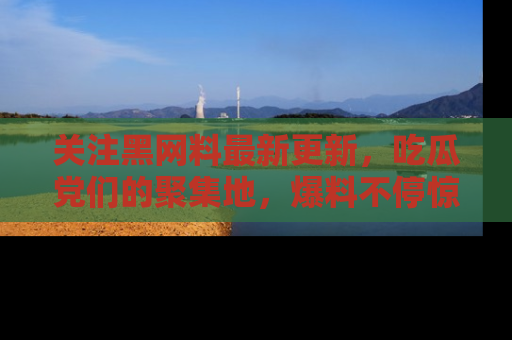 关注黑网料最新更新，吃瓜党们的聚集地，爆料不停惊喜连连！