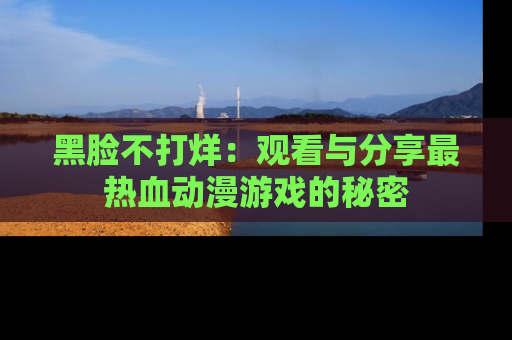 黑脸不打烊：观看与分享最热血动漫游戏的秘密