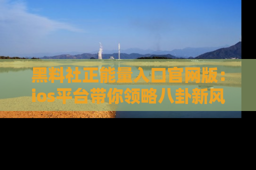 黑料社正能量入口官网版：ios平台带你领略八卦新风潮！