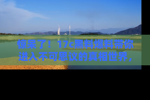 惊呆了！17c黑料爆料带你进入不可思议的真相世界，赶快看链接！