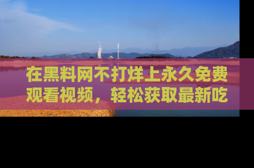 在黑料网不打烊上永久免费观看视频，轻松获取最新吃瓜资讯！